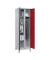 Spind Classic Plus lichtgrau, rubinrot 080610-20 S10001, 1 Schließfach 60,0 x 50,0 x 195,0 cm